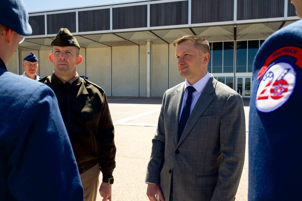 Under Secretary of Defense for Personnel and Readiness visits Academy