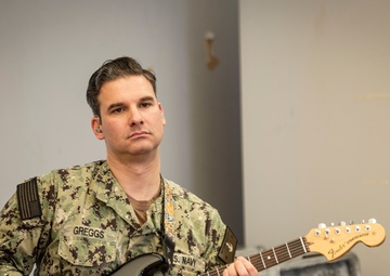 Navy Band Great Lakes Rehearsal