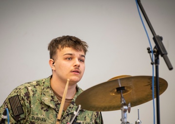 Navy Band Great Lakes Rehearsal