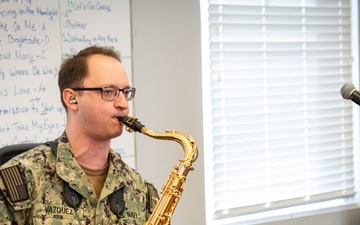 Navy Band Great Lakes Rehearsal