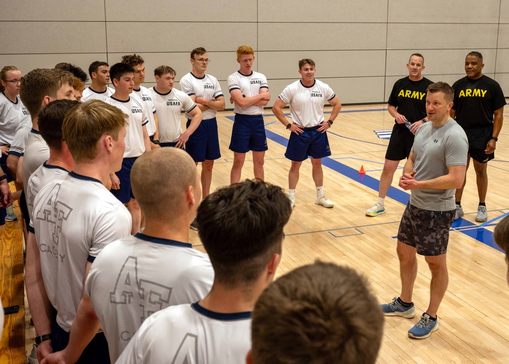 Under Secretary of Defense for Personnel and Readiness visits Academy