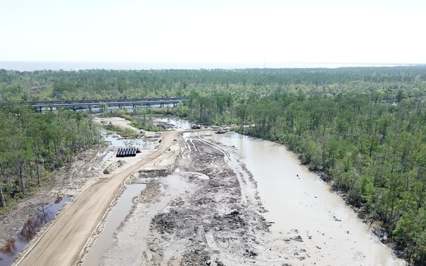 West Shore Lake Pontchartrain contract 104 update
