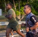Marines exercise with Panamanian security forces