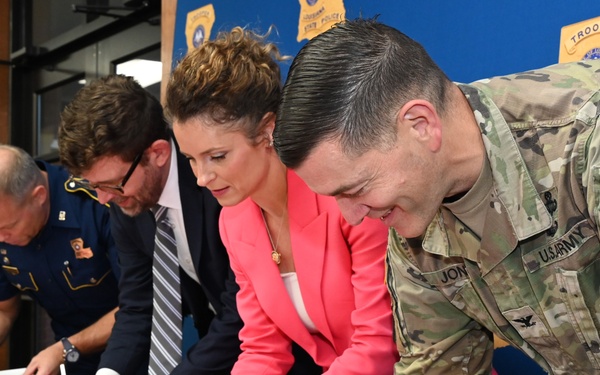 Comite River Diversion Partner Signing Ceremony