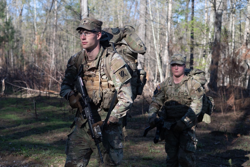XVIII Airborne Corps Best Squad Competition Day Two: Land Navigation