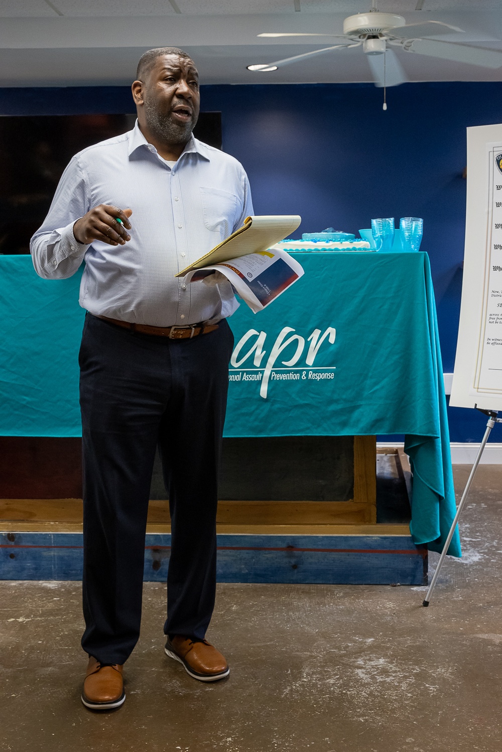 2025 Sexual Assault Awareness &amp; Prevention Month Proclamation Signing