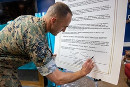 2025 Sexual Assault Awareness &amp; Prevention Month Proclamation Signing