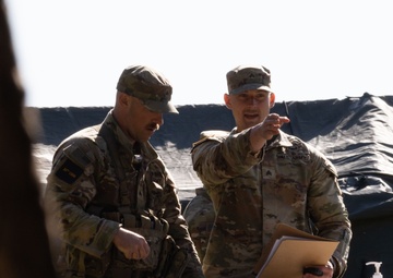 XVIII Airborne Corps Best Squad Competition Day Two: Land Navigation