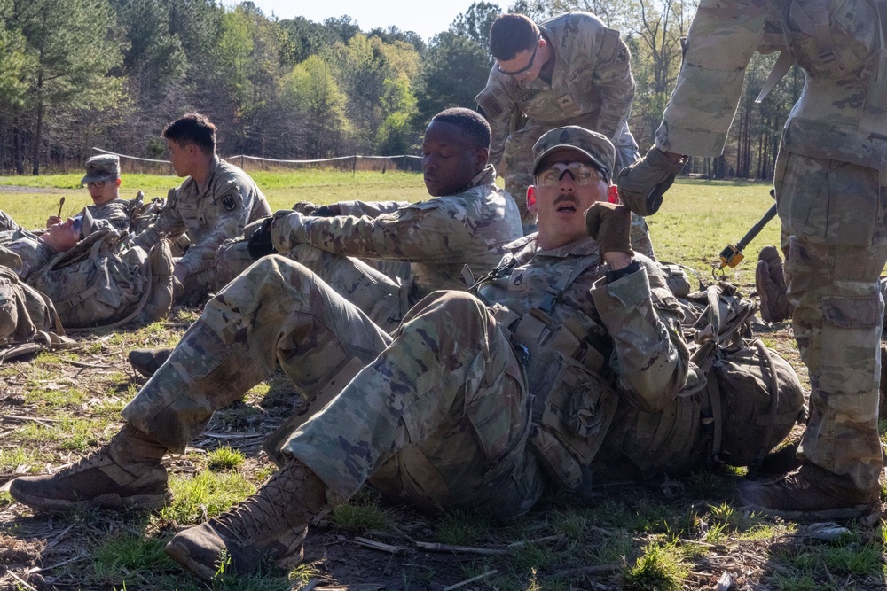XVIII Airborne Corps Best Squad Competition Day Two: Land Navigation