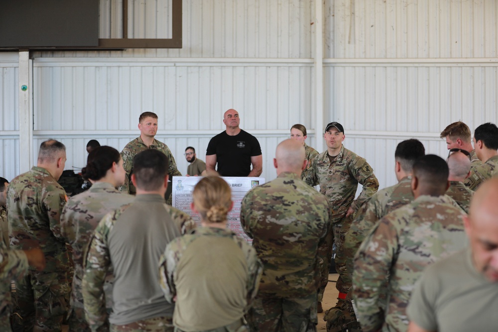404 CA BN prepares to drop into Camp Santiago