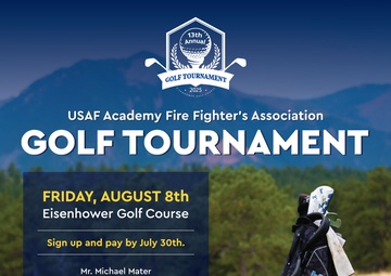 USAFA Golf Tournament Flyer