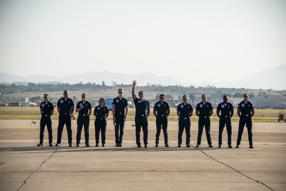 Air Force Thunderbirds at 2025 SoCal Air Show