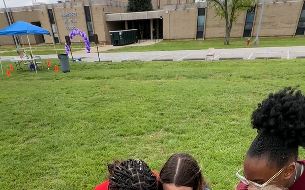 Standing Strong: Mahaffey Celebrates Military Kids with Field Day