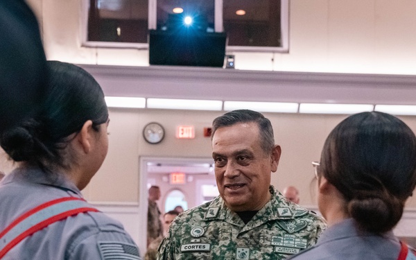 Army North and Mexican leaders visit Freestate Challenge Academy as part of Fifth Army Inter-American Relations Program 2025