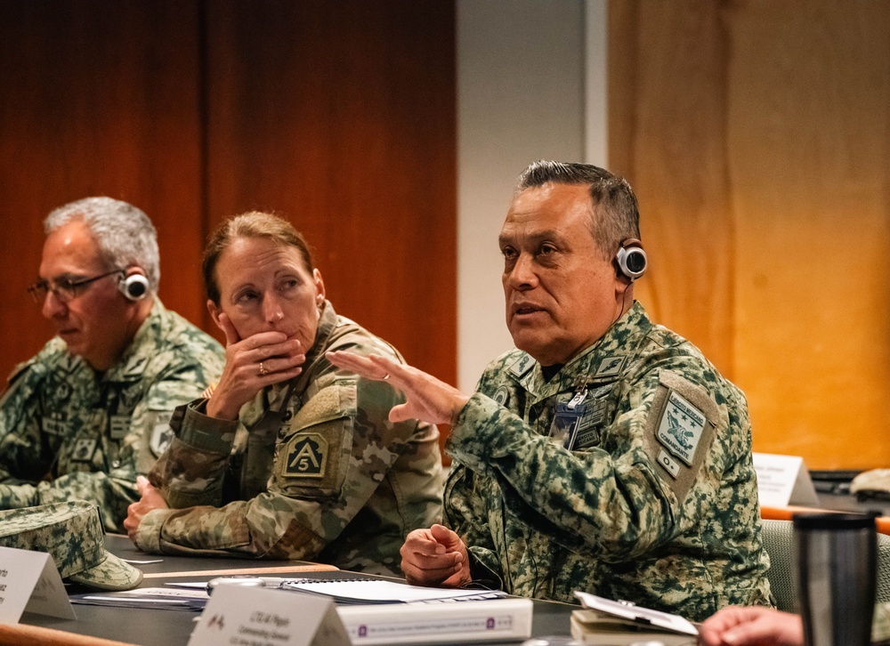 Army North and Mexican leaders visit Development Command as part of Fifth Army Inter-American Relations Program 2025