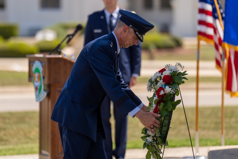 Freedom Flyer Wreath Laying Ceremony 2025
