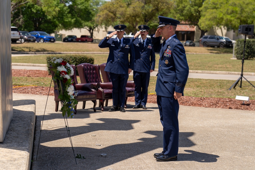 Freedom Flyer Wreath Laying Ceremony 2025