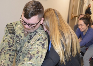 Occupational Therapists provide a handy reminder at Naval Hospital Bremerton