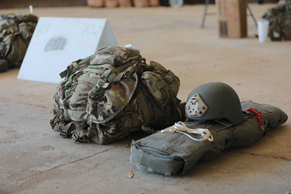 404 CA BN prepares to drop into Camp Santiago