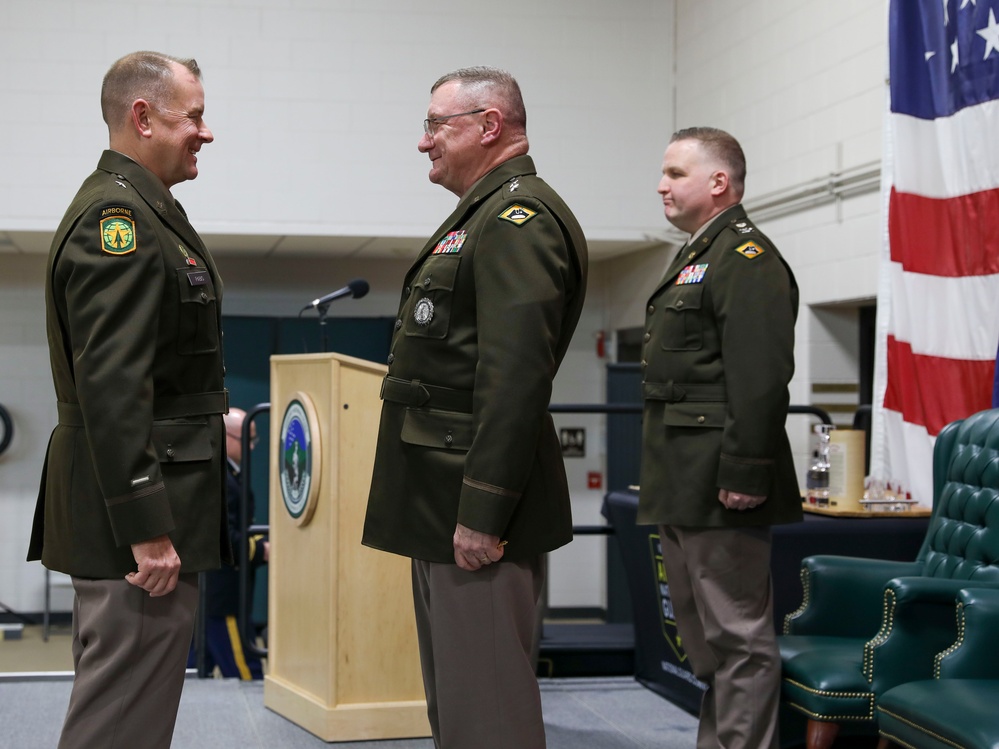Brig. Gen. James M. Pabis Retirement and Change of Command