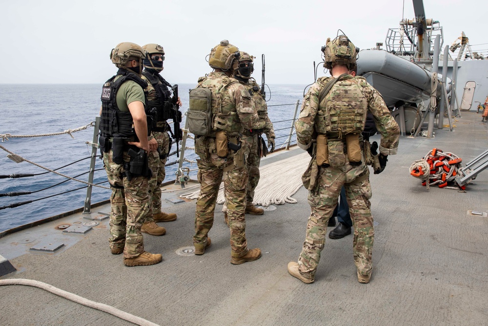 U.S. Coast Guard conducts walkthrough of U.S.S. Stockdale