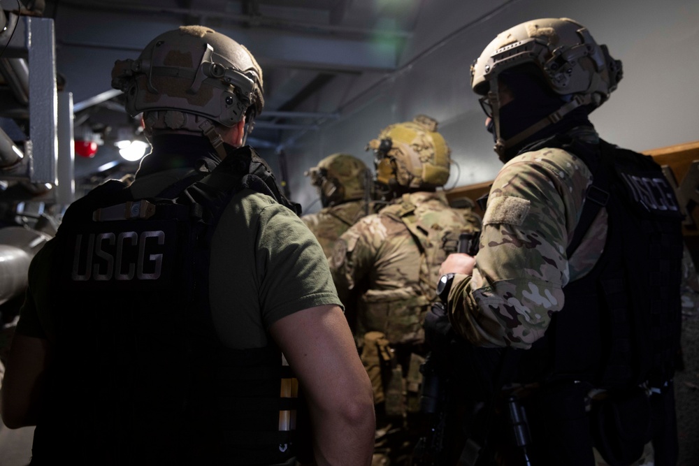 U.S. Coast Guard conducts walkthrough of U.S.S. Stockdale