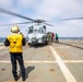 USS Stockdale conducts flight operations in support of southern border mission