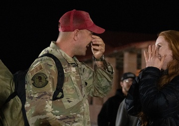 820th and 555th RED HORSE Squadron Airmen Return from Deployment