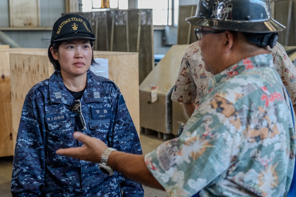 Strengthening Maritime Partnerships: Japanese Delegation Tours PHNSY &amp; IMF