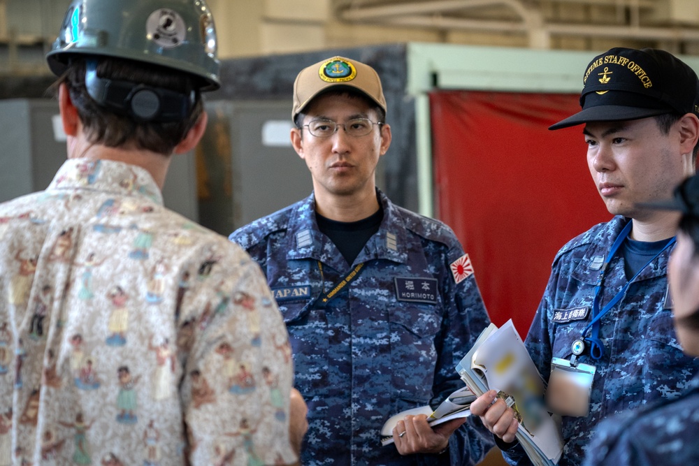 Strengthening Maritime Partnerships: Japanese Delegation Tours PHNSY &amp; IMF