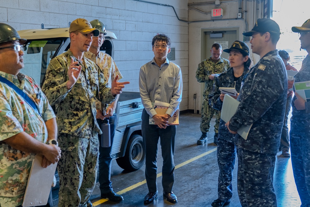 Strengthening Maritime Partnerships: Japanese Delegation Tours PHNSY &amp; IMF