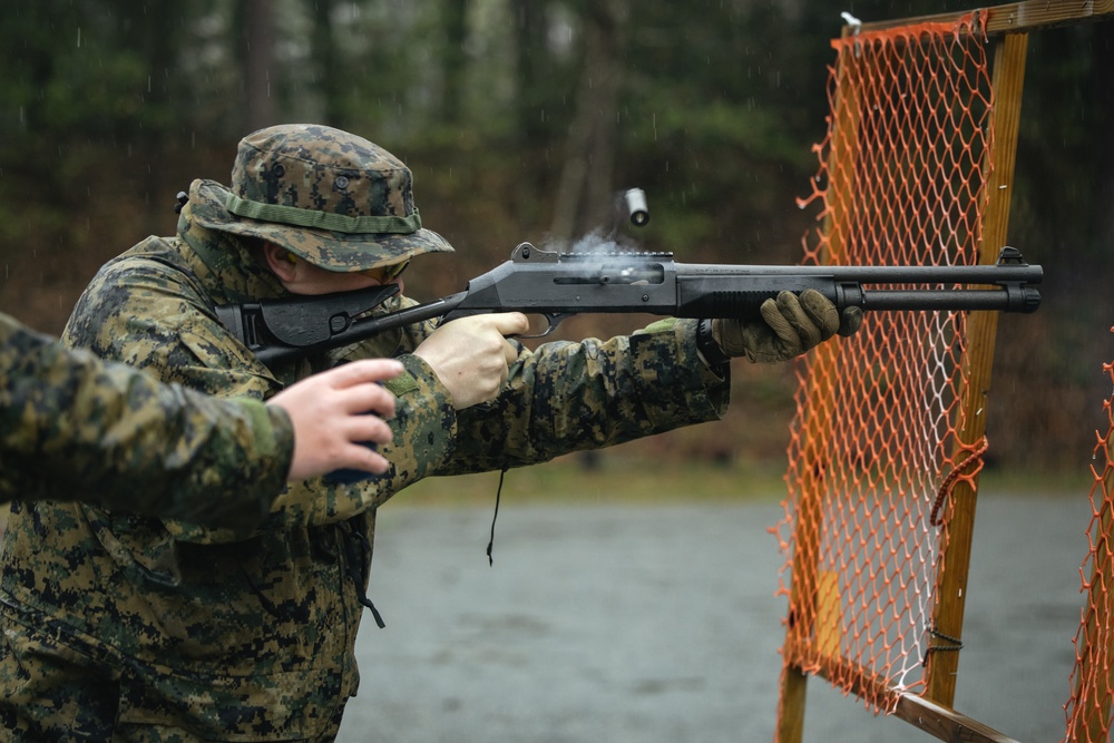 Marines Compete in Heritage Match During Marine Corps Marksmanship Championship