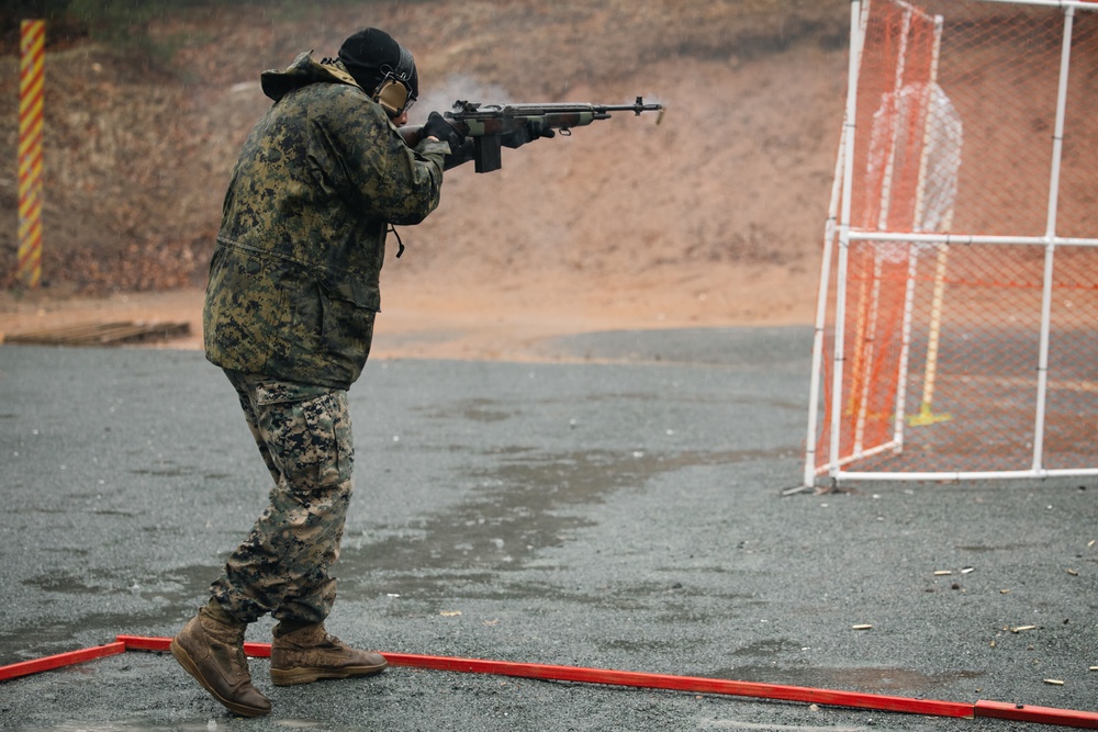 Marines Compete in Heritage Match During Marine Corps Marksmanship Championship
