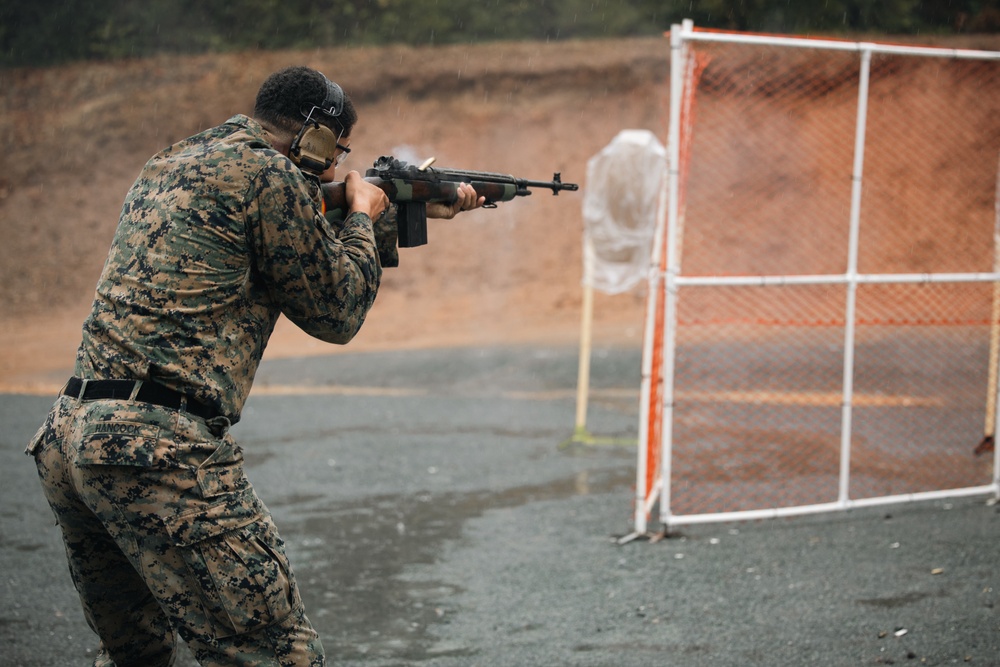 Marines Compete in Heritage Match During Marine Corps Marksmanship Championship