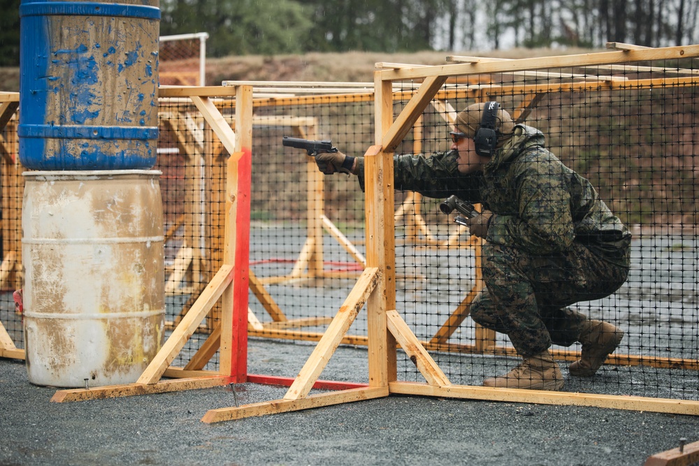 Marines Compete in Heritage Match During Marine Corps Marksmanship Championship
