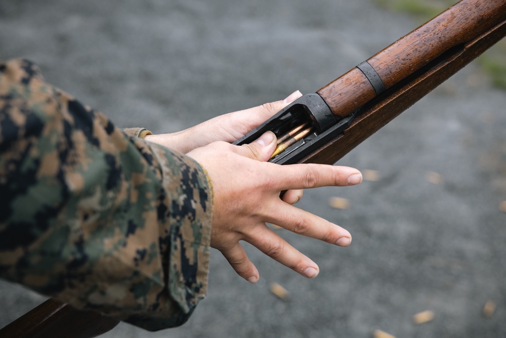 Marines Compete in Heritage Match During Marine Corps Marksmanship Championship