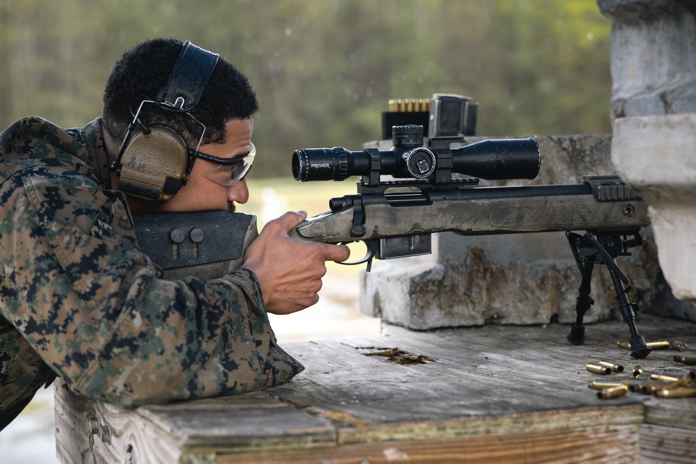 Marines Compete in Heritage Match During Marine Corps Marksmanship Championship