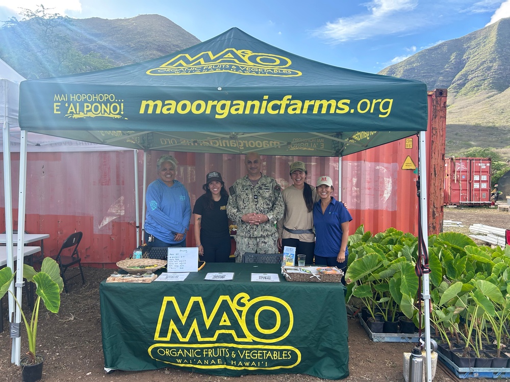 Joint Base Pearl Harbor-Hickam supports A Day on the Land at Ma'o Farms