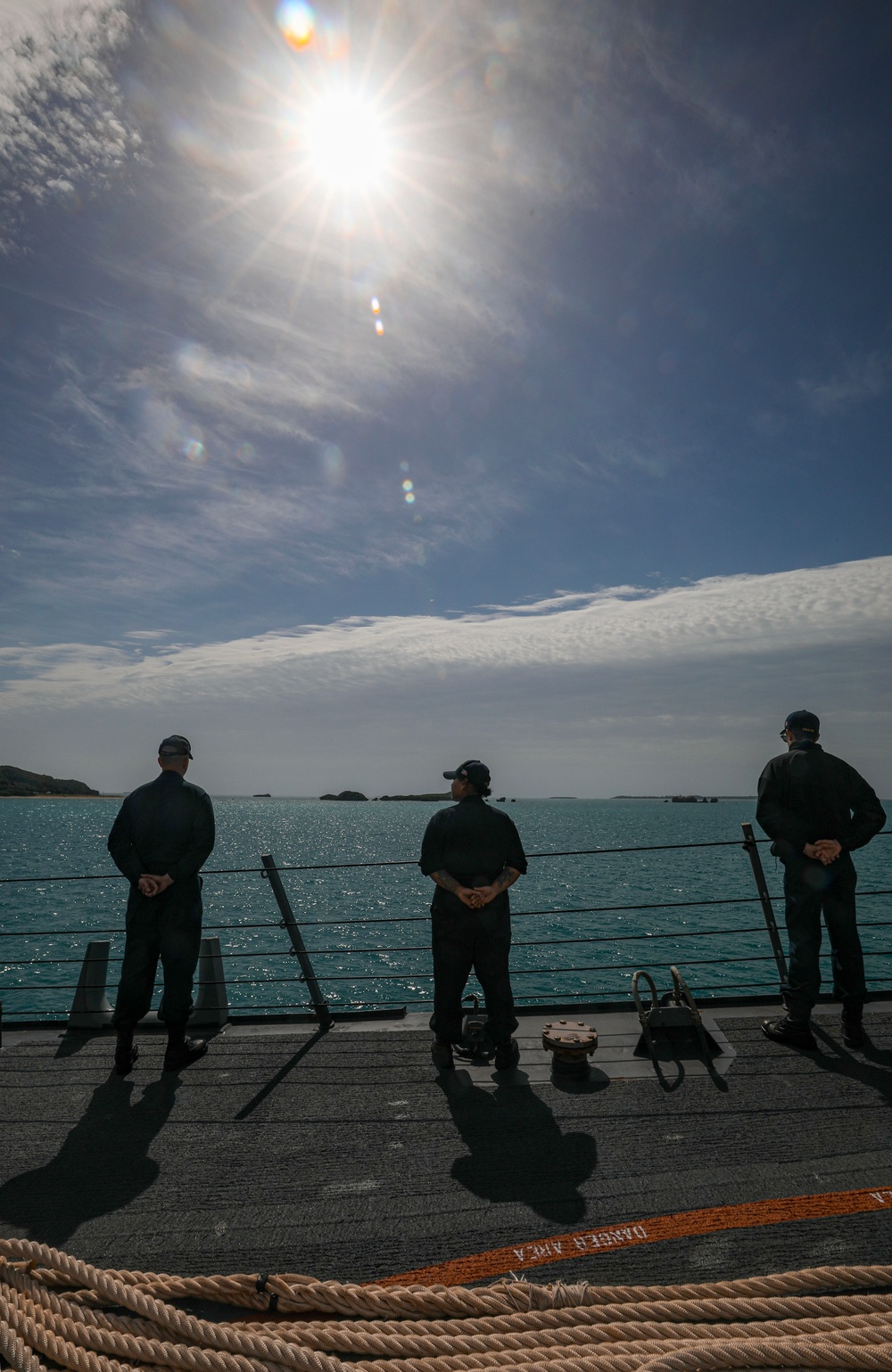 USS Milius (DDG 69) Conducts Small Boat Operations at White Beach Naval Facility