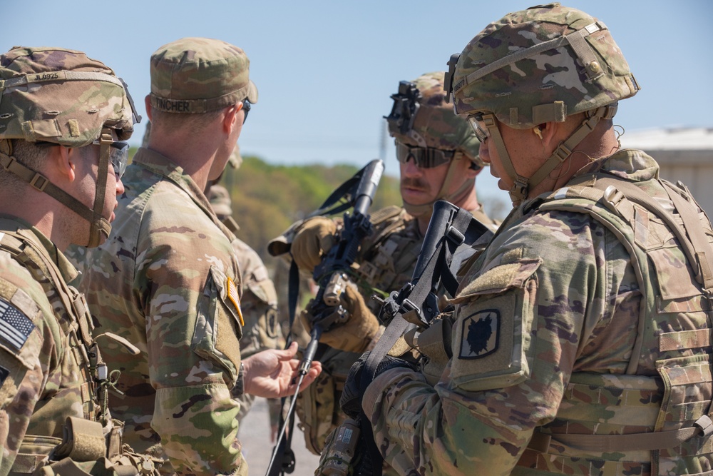 XVIII Airborne Corps Best Squad Competition: Stress Shoot