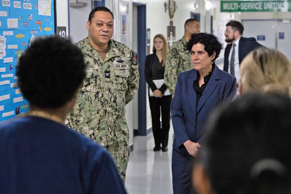 Deputy Assistant Secretary of Defense for Health Services Policy and Oversight Visits USNH Yokosuka