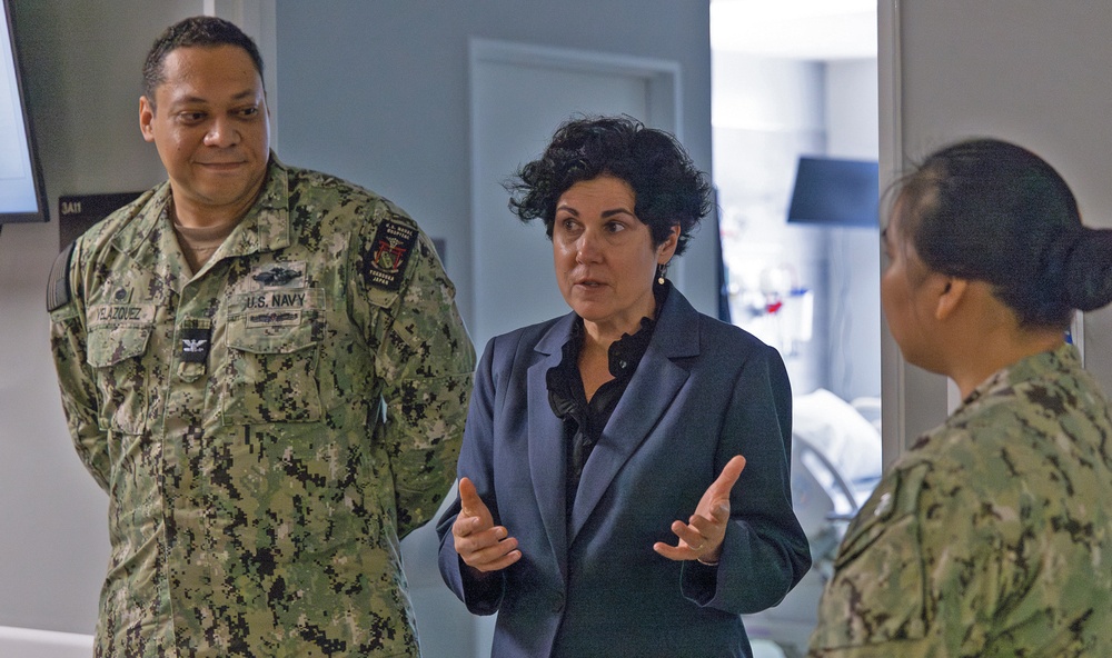 Deputy Assistant Secretary of Defense for Health Services Policy and Oversight Visits USNH Yokosuka