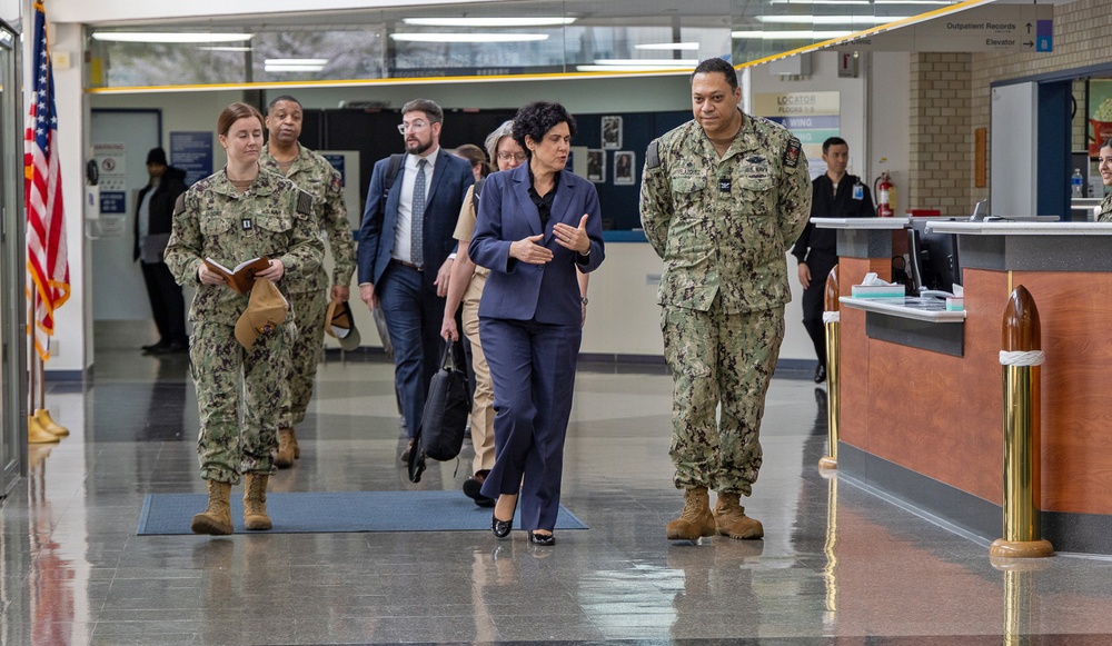 Deputy Assistant Secretary of Defense for Health Services Policy and Oversight Visits USNH Yokosuka
