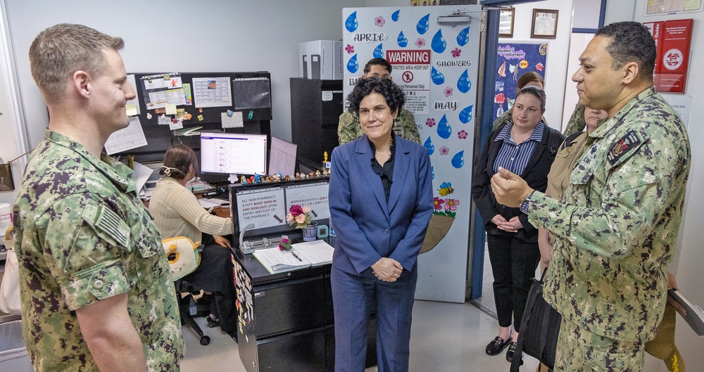 Deputy Assistant Secretary of Defense for Health Services Policy and Oversight Visits USNH Yokosuka