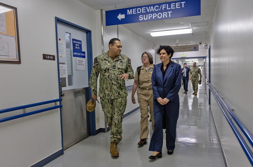 Deputy Assistant Secretary of Defense for Health Services Policy and Oversight Visits USNH Yokosuka