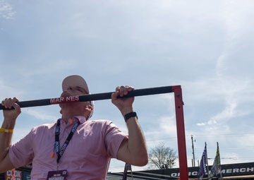 Pull-ups for the Marine Corps 250 at Martinsville Speedway