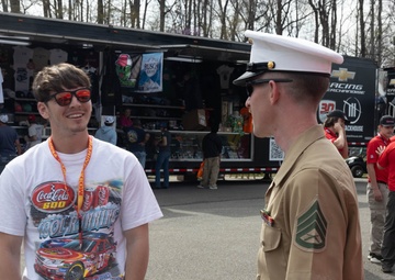 Pull-ups for the Marine Corps 250 at Martinsville Speedway