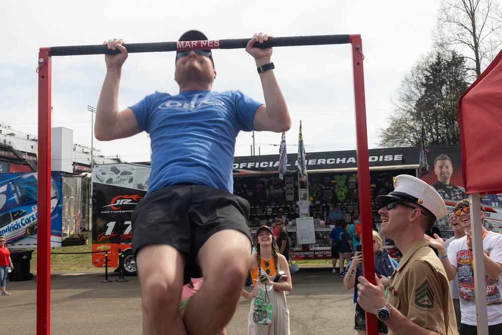 Pull-ups for the Marine Corps 250 at Martinsville Speedway