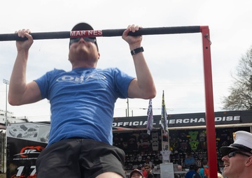 Pull-ups for the Marine Corps 250 at Martinsville Speedway