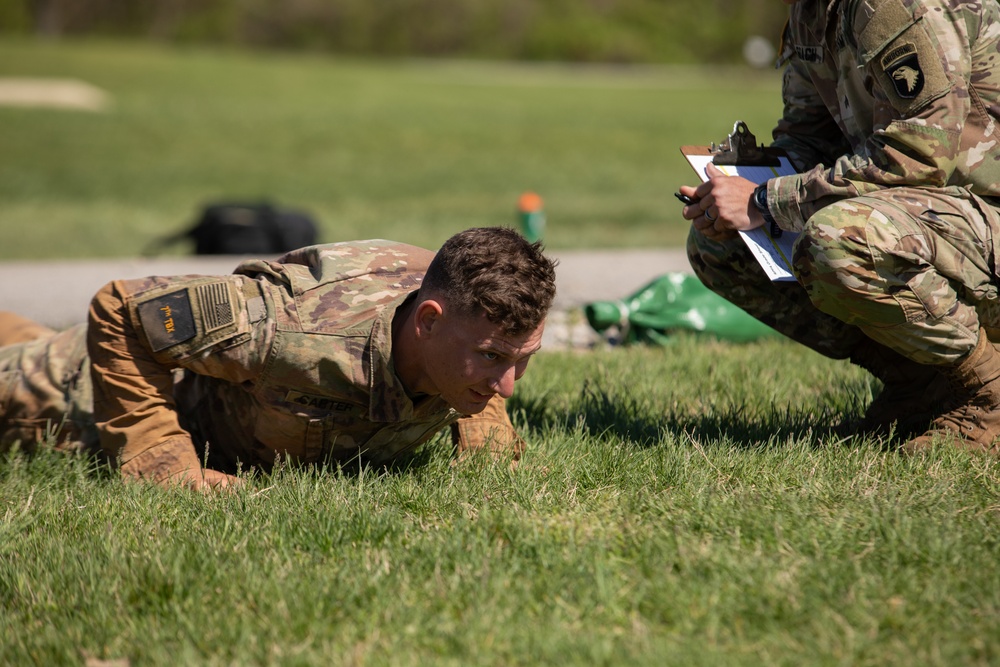 XVIII Airborne Corps Best Squad Competition: Ranger Physical Fitness Assessment